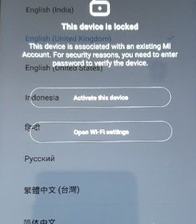 Xiaomi Odblokování (On-line)