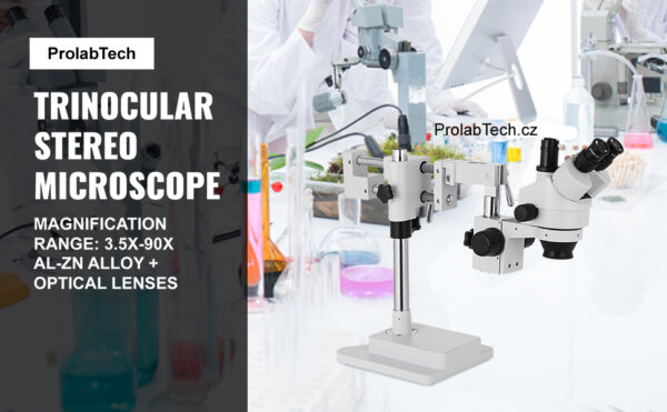profesionalni mikroskop,trinokularni stereo mikroskop,stereo mikroskop,laboratore,skolstvi,hodinarstvi,elektronika,mikroskop kamera,barlow lens,144 led,mikroskop svetlo,vysokoteplotni podlozka,sony kamera